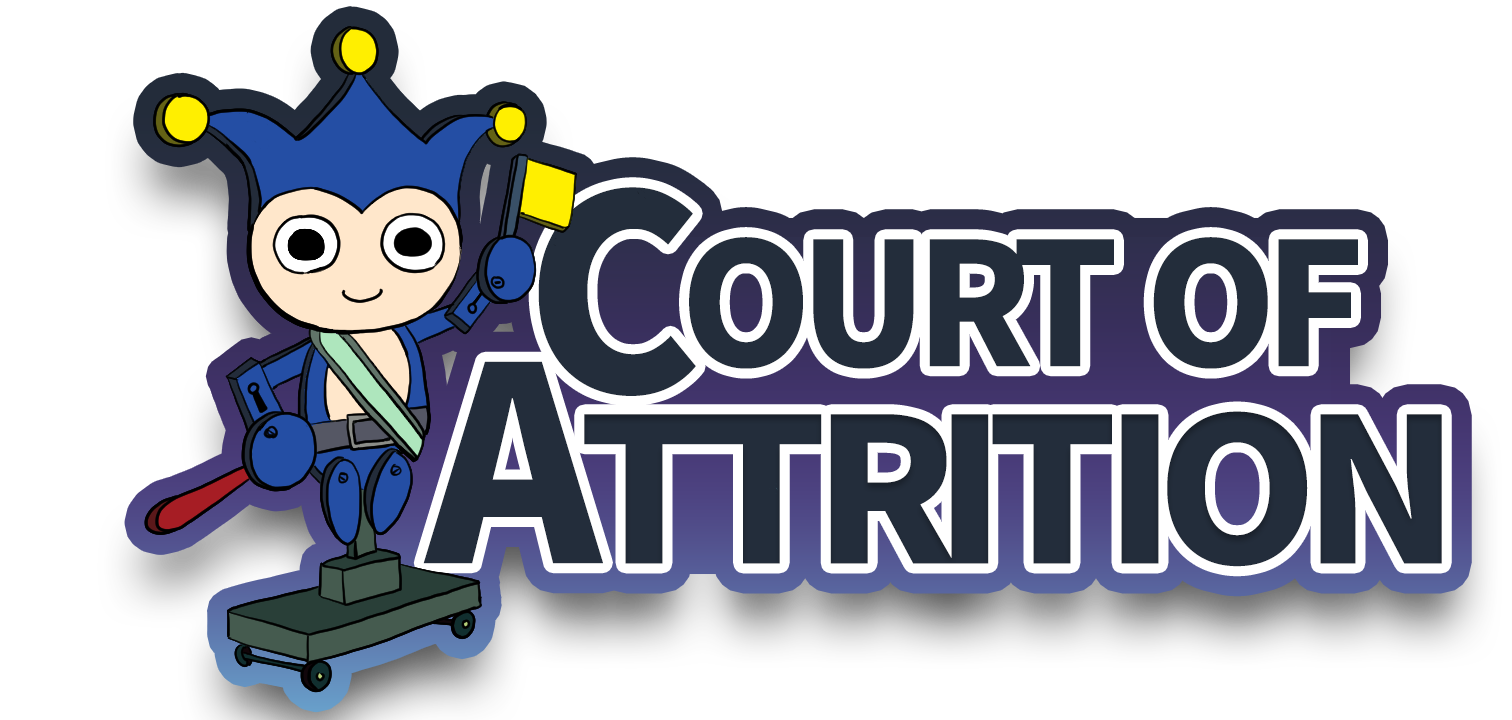 Court of Attrition text logo